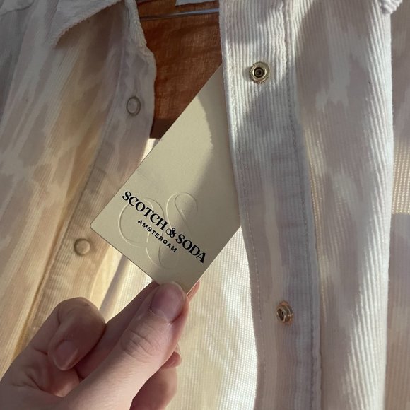 Scotch & Soda Oversized boxy Corduroy Shirt - Picture 14 of 14